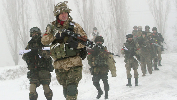 Украинские военные